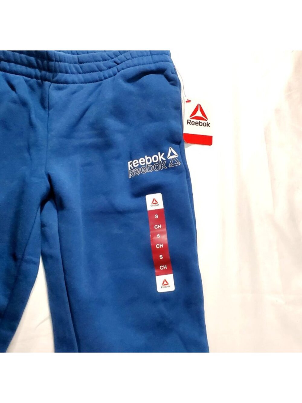 Reebok After Class Jogger Sweatpants Cuffed Poseidon Blue S Unisex Casual Athlet - Picture 9 of 11